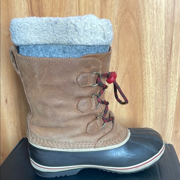 Sorel Yoot PAC Caribou Waterproof Insulated Winter Boots, size 4 - Picture 8 of 13